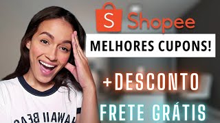 COMO CONSEGUIR CUPONS DE DESCONTO SHOPEE NAS PROMOÇÕES [upl. by Egan]