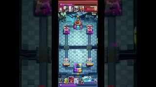 Electro dragon RIP Worst  Evol high power no health buff clashroyale supercell mobilegaming yt [upl. by Neitsabes]