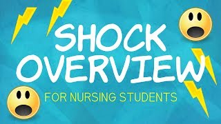 Shock Overview for Nursing Students [upl. by Urbana]