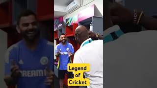 The Legend of Cricket Sir respect from indiancricketteam viratkohli rohitsharma [upl. by Richmond]