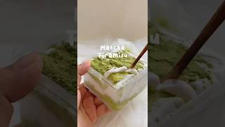 Resep DESSERT MATCHA TIRAMISU‼️ dailyvlog irt cooking food dessert adayinmylife irtvlog [upl. by Fording]