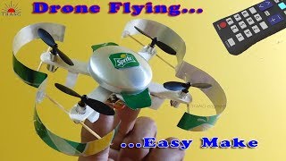 How To Make Remote Control Drone Helicopter at Home  100 fly [upl. by Gnohc]