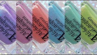 Alchemy Lacquers  Sun Chasers Collection [upl. by Aizitel553]