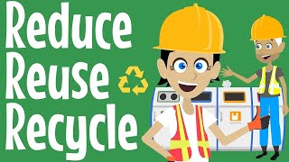 Reduce Reuse Recycle Song  Sustainability Song for Schools  Protect Our Planet [upl. by Aramat]