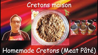 Ultimate and Delightful Homemade Cretons Meat Pâtés  Delicieux cretons maison [upl. by Wieren626]