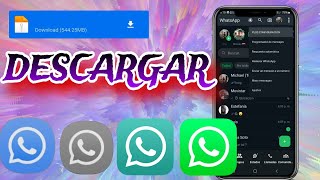 COMO DESCARGAR WHATSAPP PLUS  Y OTROS WHATSAPP MODS [upl. by Wiseman]