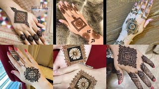 unique and stylish square mehndi design 2022  Mehndi designs [upl. by Acinorev]