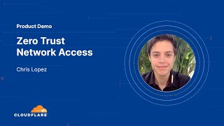 Cloudflare Zero Trust Network Access Demo [upl. by Noreik]