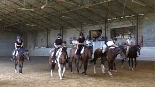 Carrousel de Dressage avec léquipe dressage [upl. by Ahsiuqet]