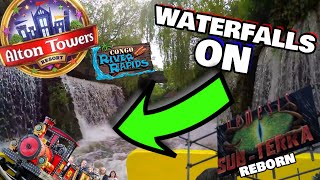 WATERFALLS Are ON  Alton Towers HUGE Updates  NEW Ride Nemesis SubTerra OPEN  MORE [upl. by Bechler]