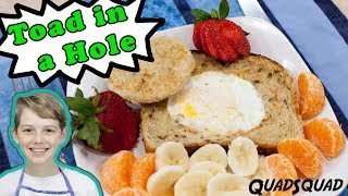 Toad in a Hole  Healthy Breakfast Recipe [upl. by Vaas]