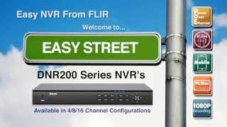 FLIR PoE HD NVR  IP Security made Easy with Onvif compliance integrated power over ethernet 1080p [upl. by Akinnor819]