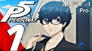 Persona 5  English Walkthrough Part 1  Prologue The Awakening PS4 PRO [upl. by Drofxer]