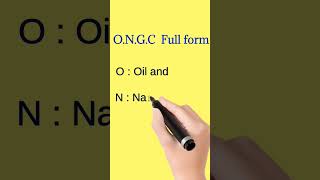 ONGC Full form  full form of ONGC  Full form [upl. by Racso]