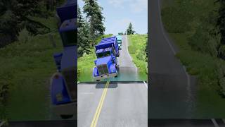 Garbage trucks vs giant pit part771 shortvideo beamngdrive shorts india truck garbage [upl. by Adnilym]