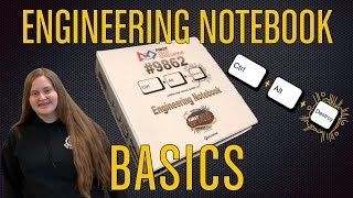 Engineering Notebook  The Basics  FTC Tutorials [upl. by Ybur]