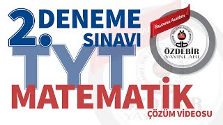 ARALIK 2023  TYT 2 DENEME SINAVI MATEMATİK ÇÖZÜM VİDEOLARI [upl. by Ainorev101]