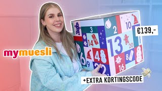 MYMUESLI DELUXE ADVENTSKALENDER UNBOXING 2024 🎄  Make Me Blush [upl. by Britni]