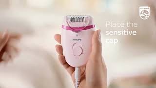 How to use Philips Satinelle Essential Epilator BRE28500  Cosmetify [upl. by Reggie]