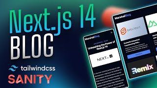 Build a Nextjs 14 Blog  React Sanityio Tailwindcss ShadcnUi [upl. by Eikcir]