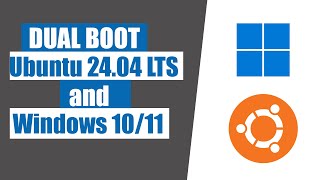 How to dual boot Ubuntu 2404 LTS and Windows 1011 [upl. by Emmott]