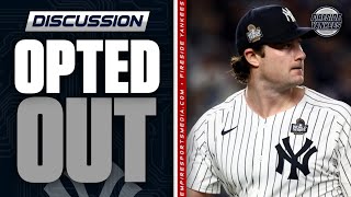 Yankees Contract Option Updates  Gerrit Cole’s OptOut Explained [upl. by Ihtak390]