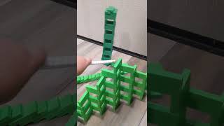 Unlucky Domino Fail dominos fail [upl. by Adriane]