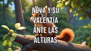 Nóva y su valentía ante las alturas aprendizaje valentia tarea [upl. by Felicio]