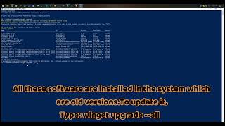 How to update Install Software using power shell command [upl. by Alyl]