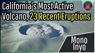 The Active Volcano in California Mono Inyo [upl. by Filomena680]