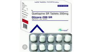 Qticare 200 SR Tablets Quetiapine SR Tablets 200mg [upl. by Lupiv]