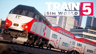 Train Sim World 5  Peninsula Corridor  San Francisco to San Jose  Caltrain [upl. by Edya]