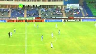 Ghana 1  0 Botswana 1st half [upl. by Oilime]