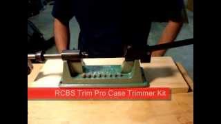 RCBS Trim Pro Manual Case Trimmer Kit [upl. by Nelleyram]