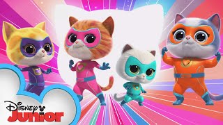 Meet the Kitties  SuperKitties  ⭐️ ⭐️  disneyjunior [upl. by Anonyw]