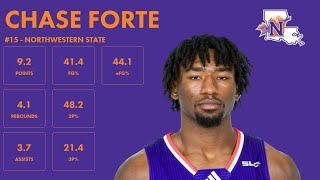 Chase Forte  Northwestern State  202324 Transfer Portal Highlights [upl. by Beffrey]