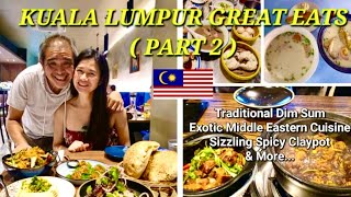 Avoid the Tourist Traps and Find REAL Kuala Lumpur Great EatsKuala Lumpur Great Eats Part 2 [upl. by Pokorny]