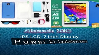 Atouch X10 Tablet Review amp First LookBest Budget Tablet [upl. by Naawaj]