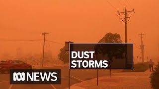 Health concerns for Victorians after weather conditions bring more dust storms  ABC News [upl. by Nyrhtac797]