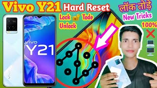 Vivo Y21 Mobile Ka Lock Kaise Tode 🔐 How To Unlock Vivo Y21 Hard Reset❌🖥️DCTI❤️ Pattern Pin Password [upl. by Ilrebma]