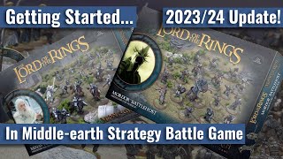 Getting Started In Middleearth Strategy Battle Game  202324 Update [upl. by Arick]