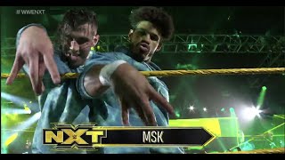 MSK The Rascalz Debut WWE NXT [upl. by Ynaoj]