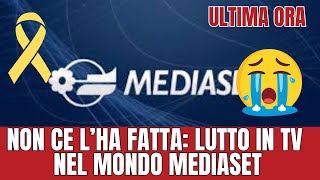 NON CE L’HA FATTA LUTTO IN TV NEL MONDO MEDIASET [upl. by Sussman]