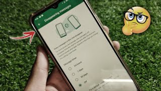 Whatsapp Disappearing Messages Kya Hai  Whatsapp Disappearing Messages On Karne Se Kya Hota Hai [upl. by Wimsatt]