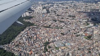 Sao Paulo Congonhas Airport Landing [upl. by Yearwood]