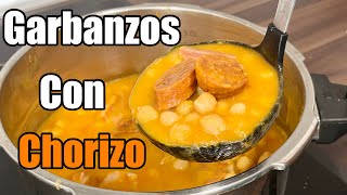 Delicioso POTAJE DE GARBANZOS con Chorizo RECETA FÁCIL y reconfortante [upl. by Asirahc]