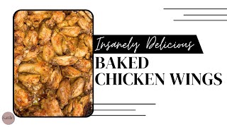 Insanely Delicious Baked Chicken Wings [upl. by Onaled]