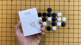 How to play Gomoku  Paper and Pencil Game [upl. by Burgwell748]