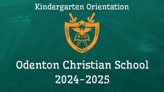 20242025 Kindergarten Orientation [upl. by Ahsiugal233]