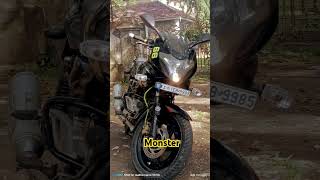 automobile modified 220 WhatsApp status shorts monster district 14 rider Pulsar 220 modified [upl. by Digirb725]